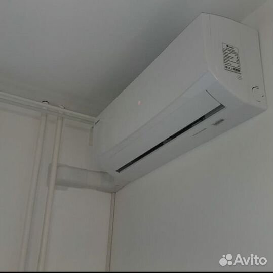 Установка кондиционеров альпинистом