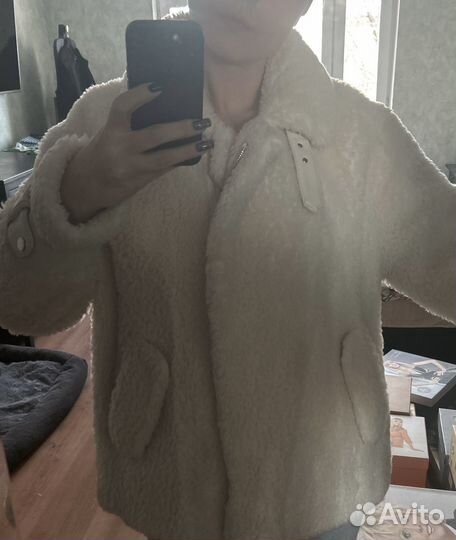 Пальто зимнее из натуральной овчины