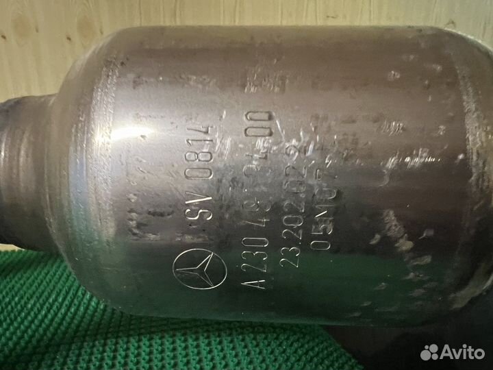 Катализатор на мерседес 221
