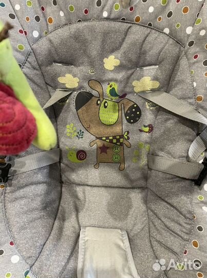 Детские электрокачели 2в1 с адаптером Jetem Flappy