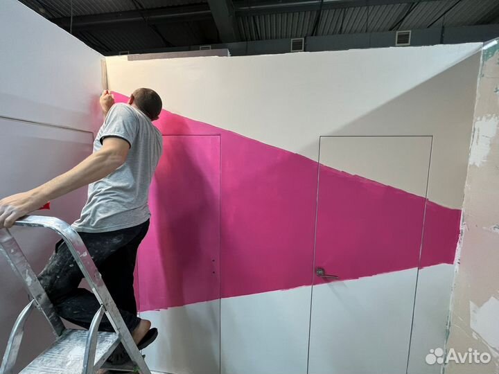 Скрытые двери, скрытый плинтус в наличии