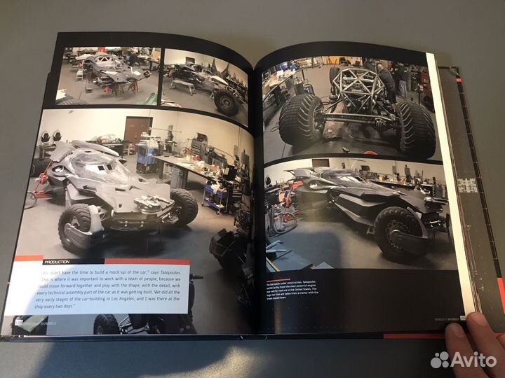 Artbook Batman v Superman Tech Manual