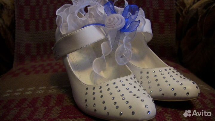Туфли белые свадебные