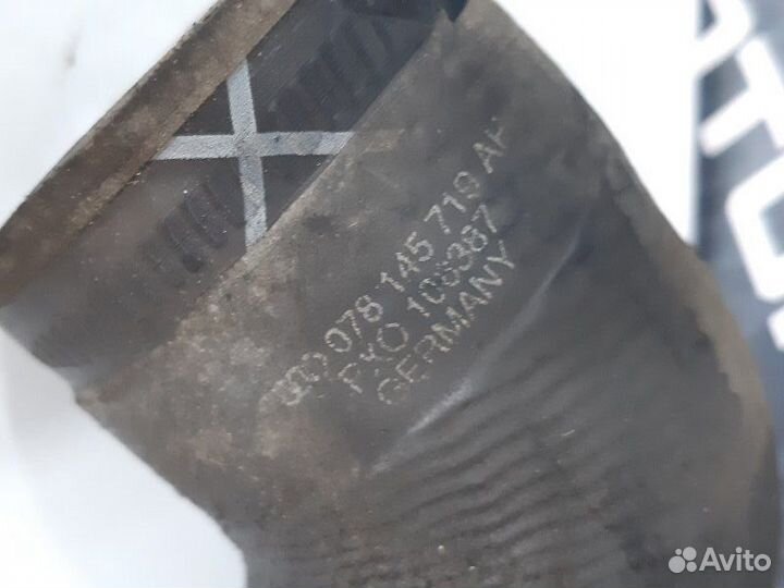 Патрубок интеркулера Audi Allroad C5 BES 2003