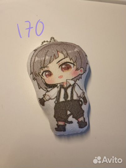 Брелки Bungo Stray Dogs мягкие