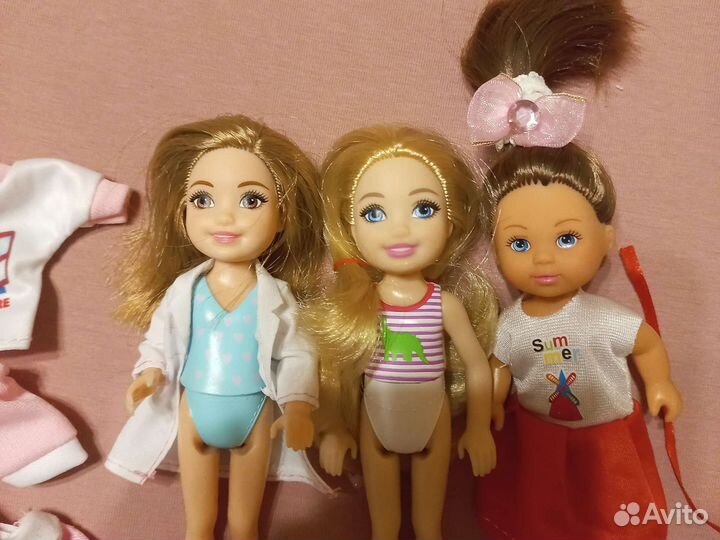 Куклы барби и Челси