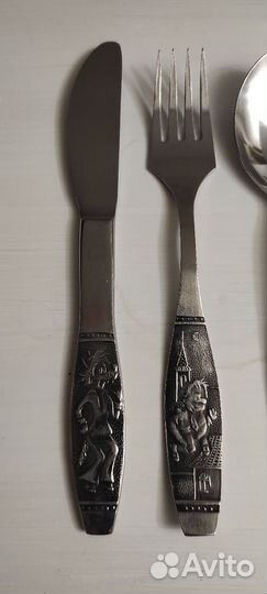 Детский набор столовых приборов СССР