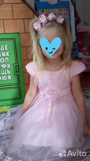 Детское нарядное платье