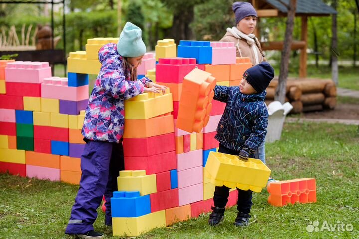Гигантский конструктор аренда на мероприятие