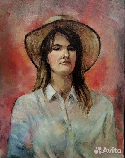 Картина маслом портрет