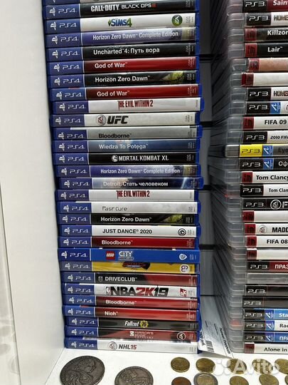 Игровые диски на ps4/ps3