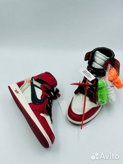 Кроссовки Nike Air Jordan 1 x Off White