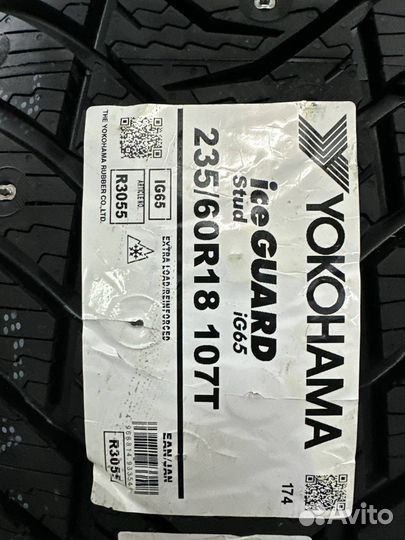 Yokohama IceGuard Stud IG65 235/60 R18 107T
