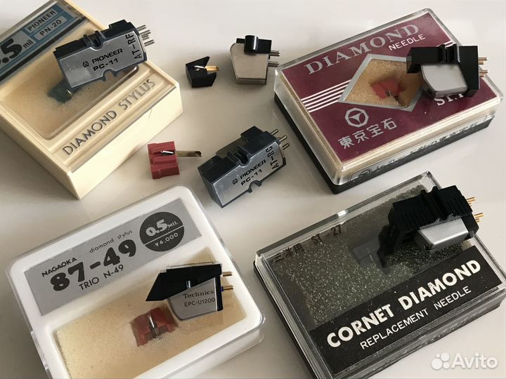 Картриджи Pioneer, Technics, Denon, Apis, Diatone
