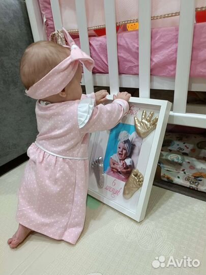 Платье боди для девочки 68