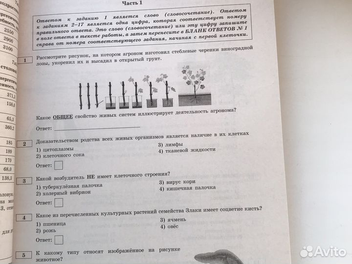 Биология огэ