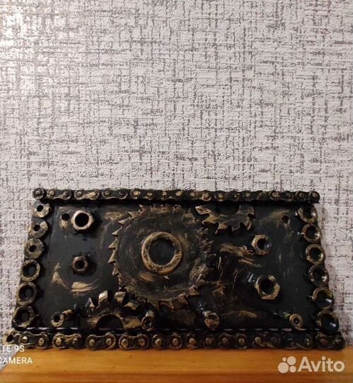 Ключница вешалка стимпанк лофт