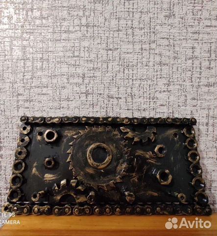 Ключница вешалка стимпанк лофт