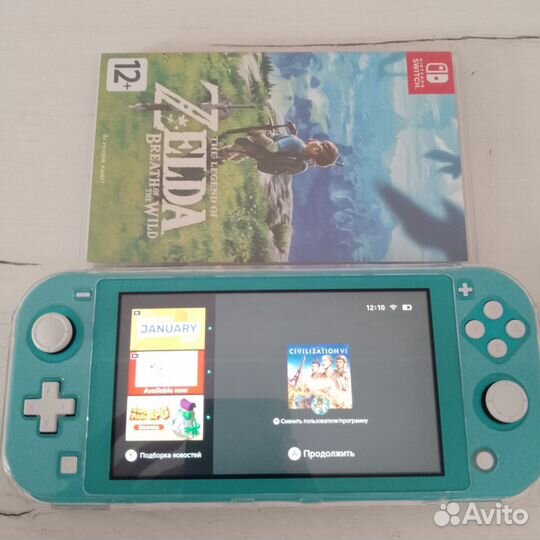 Nintendo switch lite+The legend of Zelda