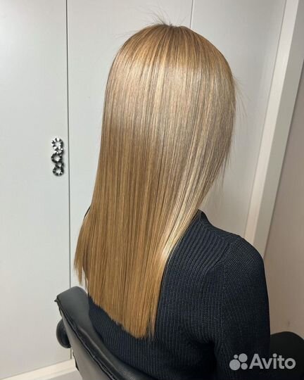 Кератиновое выпрямление волос, Ботокс,Нанопластика