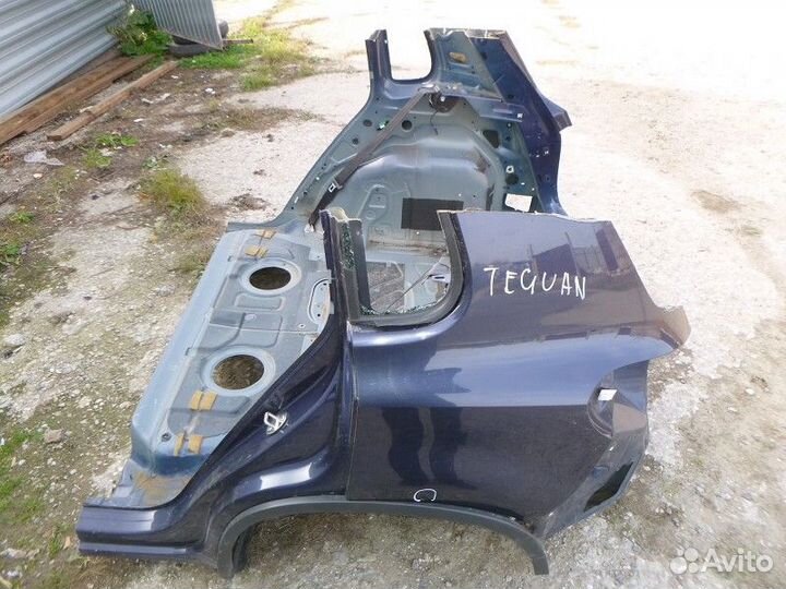 Кузов- Задняя часть Volkswagen tiguan 2011-2016
