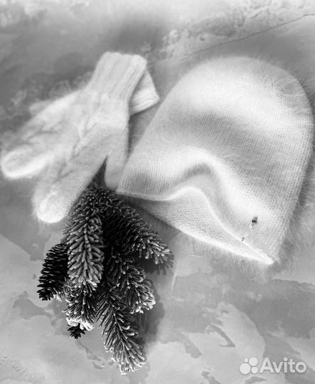Комплект из пуха норки на заказ