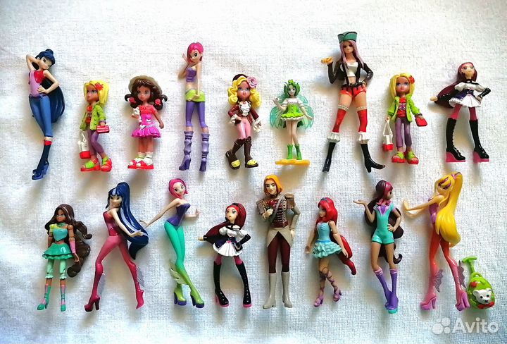 Конструктор Bauer россыпью, куклы лалалупси и др