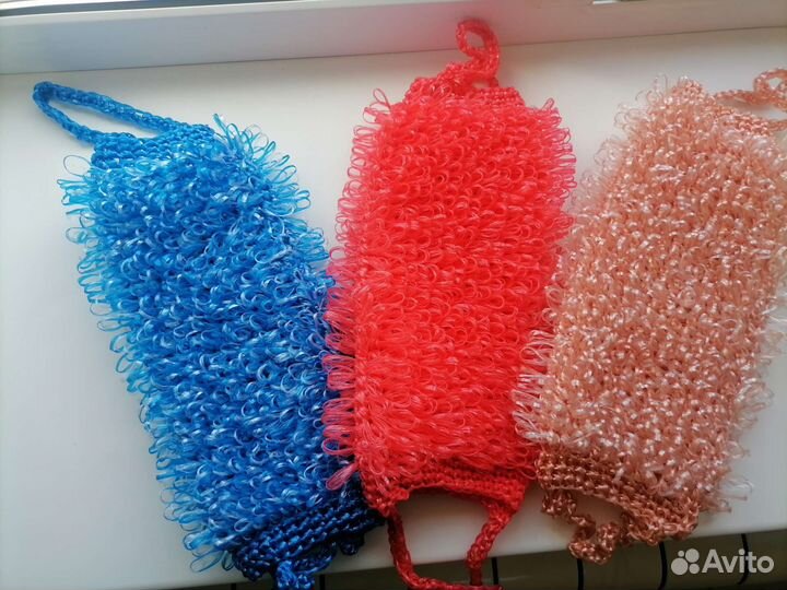 Мочалка ручной работы