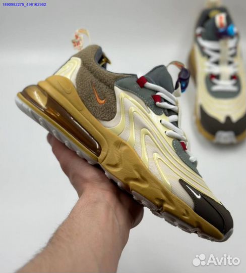 Кроссовки Nike Air Max 270 React Travis (Арт.50072)