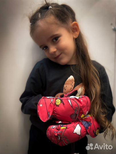 Перчатки горнолыжные\сноубордические детские