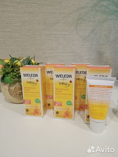 Детский крем с календулы