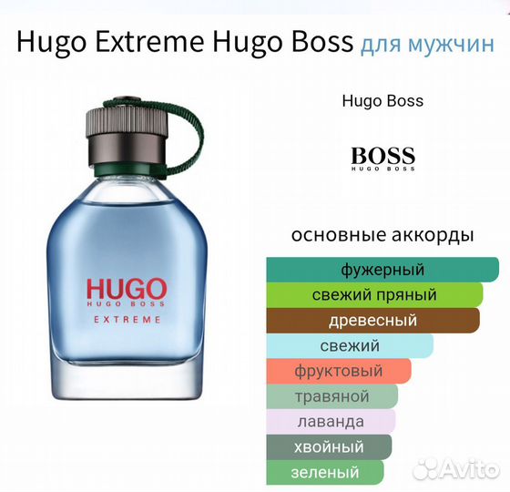 Hugo Boss Extreme 2016 редкость, оригинал