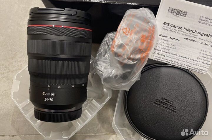 Canon RF 24-70 f2.8L IS USM,новый