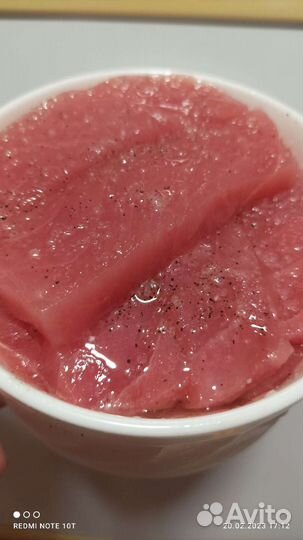 Тунец нежный малосоленый