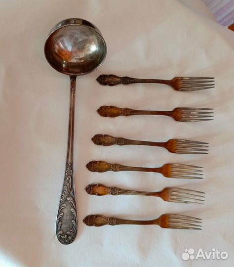 Половник, черпак мельхиор Кольчугино