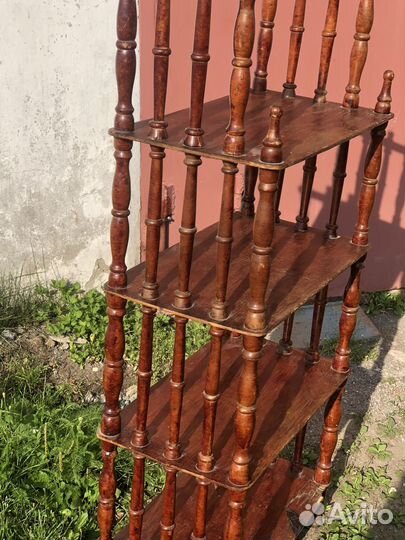 Этажерка СССР Дерево. В реставрацию
