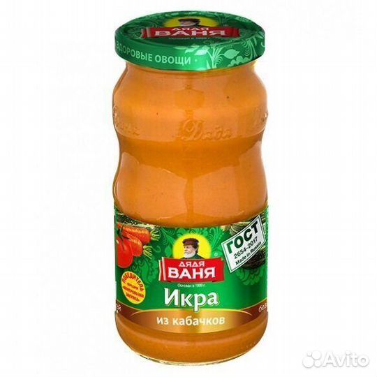 Консерва Икра Дядя Ваня из кабачков 460г