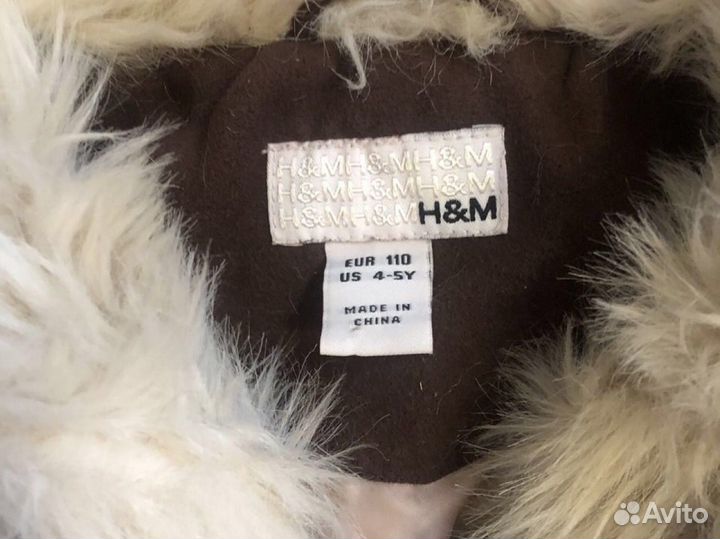 Пальто H&M для девочки