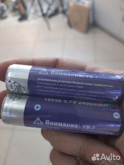 Аккумулятор 18650 для фонаря