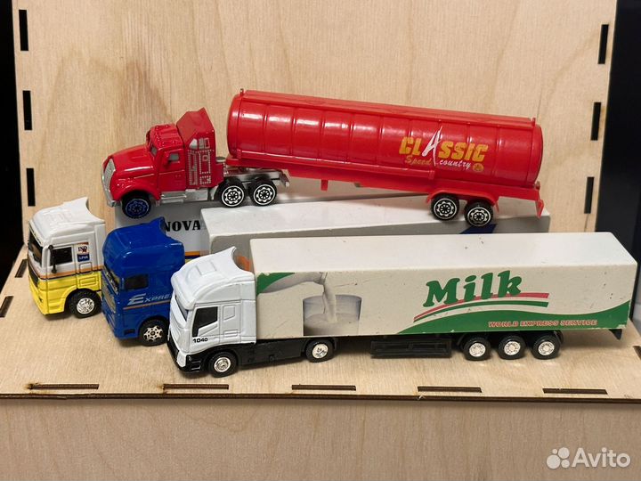 Модели тягочей с прицепами