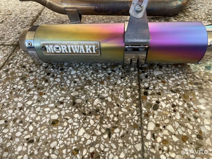 Выхлоп оригинальный moriwaki на CBR 600rr