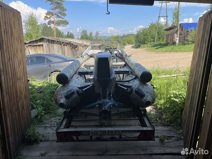 Solar 420 jet strela + yamaha 40 VEO + прицеп