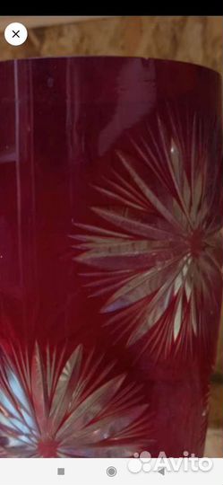 Ваза для цветов богемия