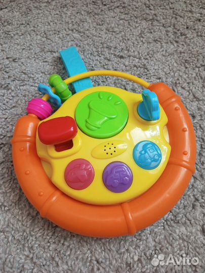 Игровой руль на коляску