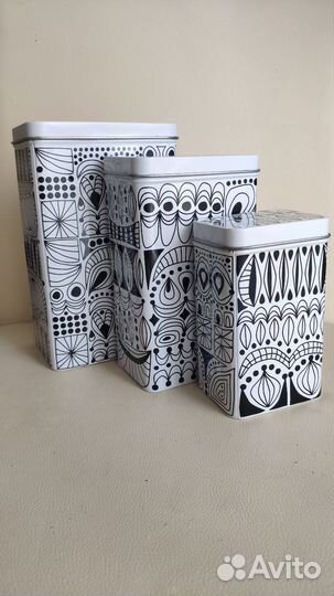 Набор банок для сыпучих продуктов Икея