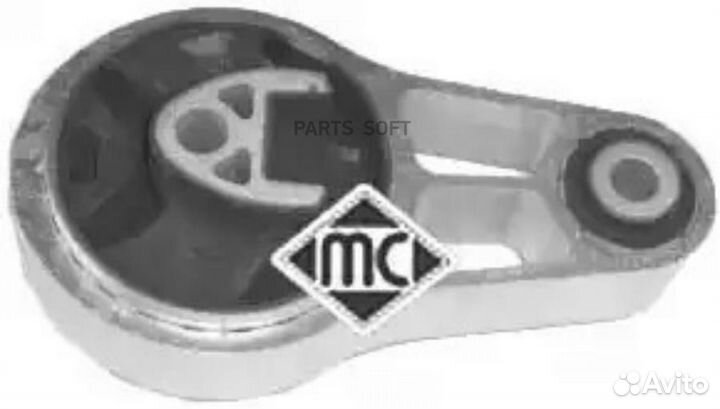 Metalcaucho 05175 Опора двиг mini 06- зад