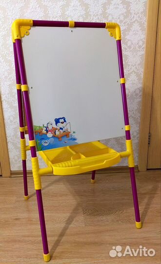 Мольберт двусторонний детский