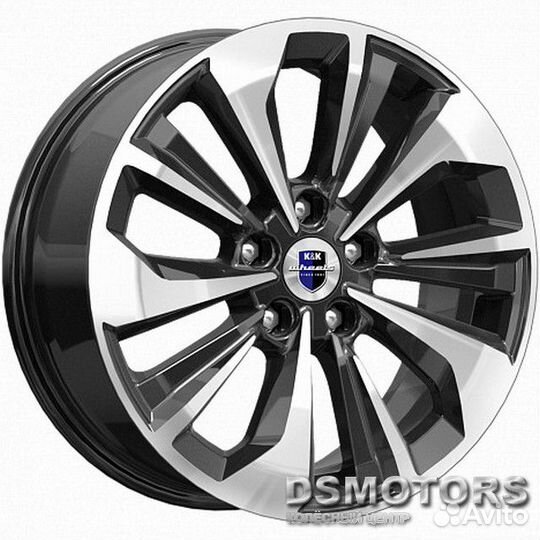 Диски Авиор 7.0/17 5x114.3 ET35 d60.1 алмаз чёрный