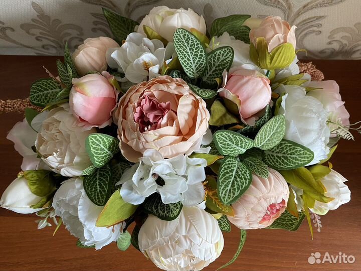 Искусственные цветы для декора