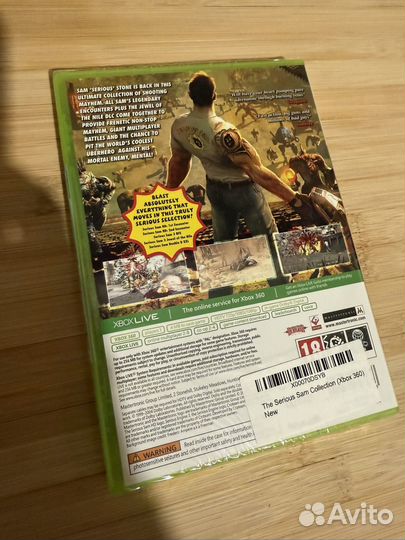 The serious sam collection xbox 360 новая